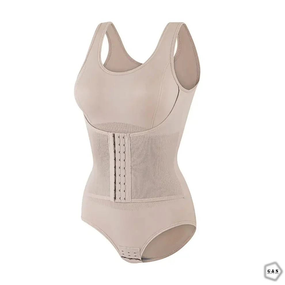 High Quality Front Open Body Shaper With Corset Belt ( PACK OF 3 )
