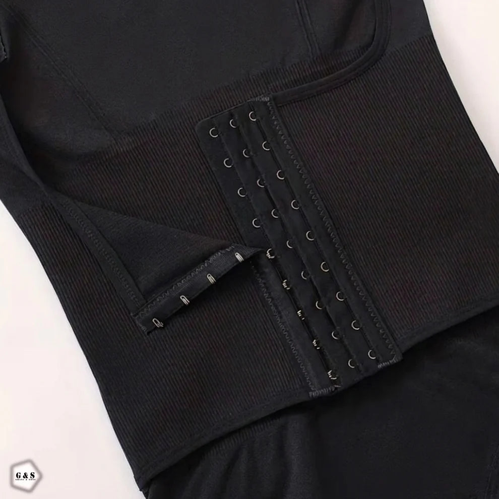 High Quality Front Open Body Shaper With Corset Belt ( PACK OF 3 )