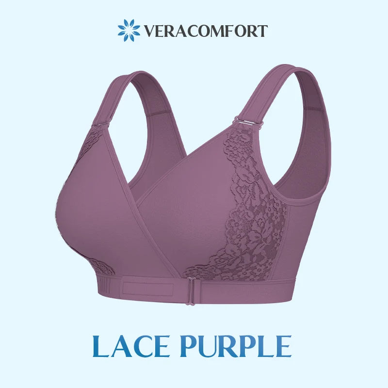 Pack of 3 Front-Wrap & Straps Adaptive Comfort Bra