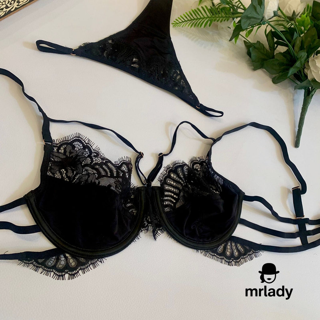 SUMMER NET BRA SET