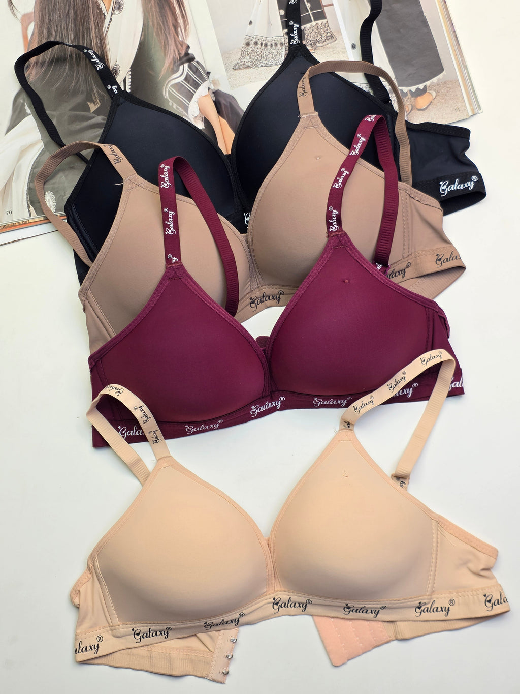 (32-36)b Dailywear Soft Push-up Non Wire Bra (116)